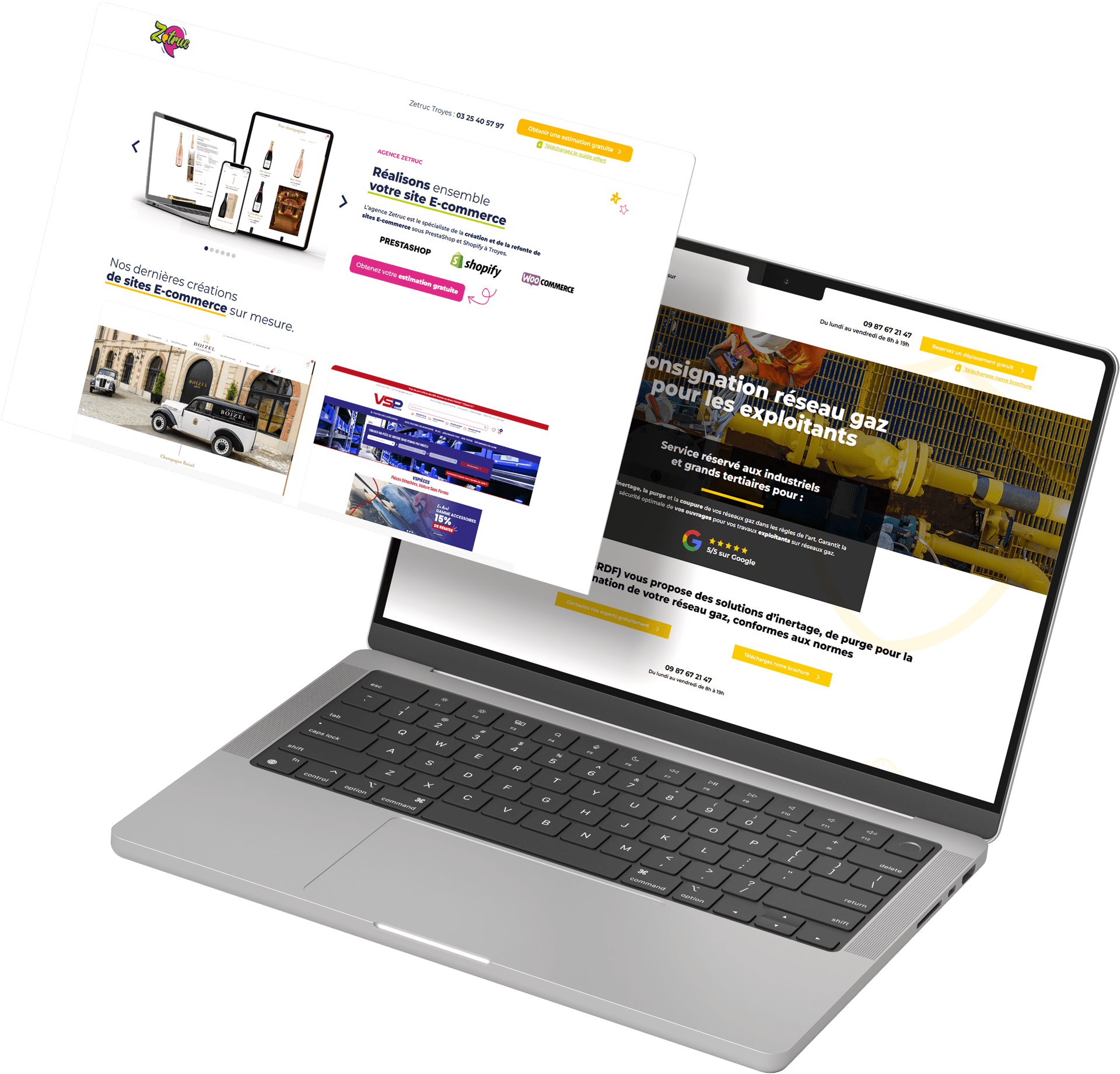 Création de landing page à Troyes